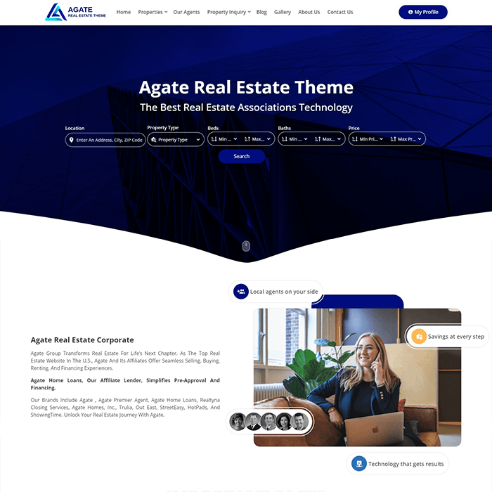 Agate Theme By Realtyna